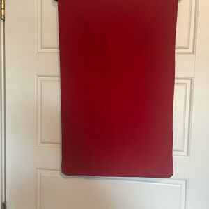 Elegant Red Women's Skirt